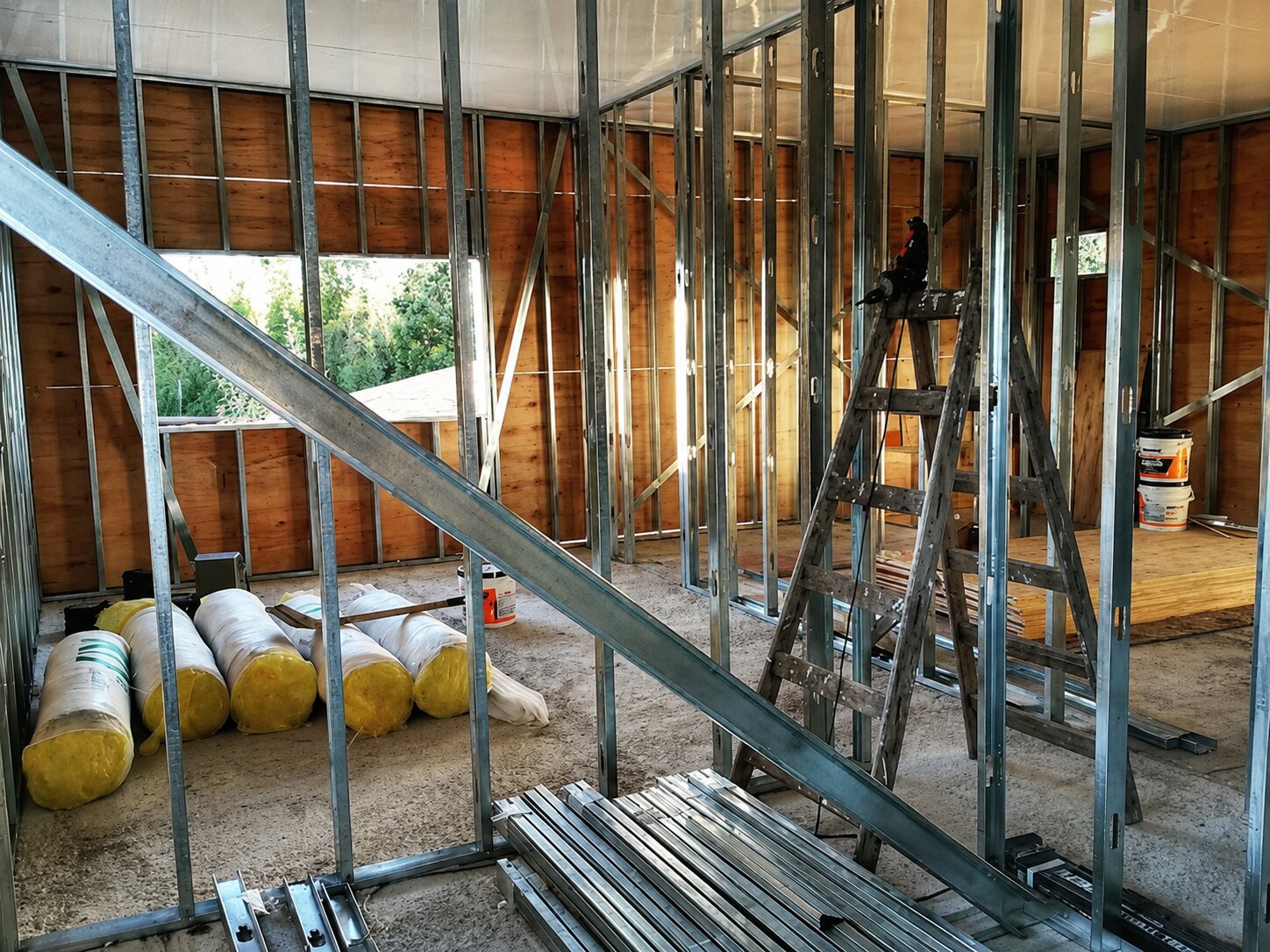 Montaje interior en steel framing — imagen 2